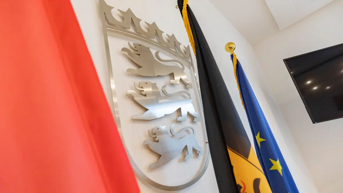 Großer Sitzungssaal im Amtsgericht Geislingen