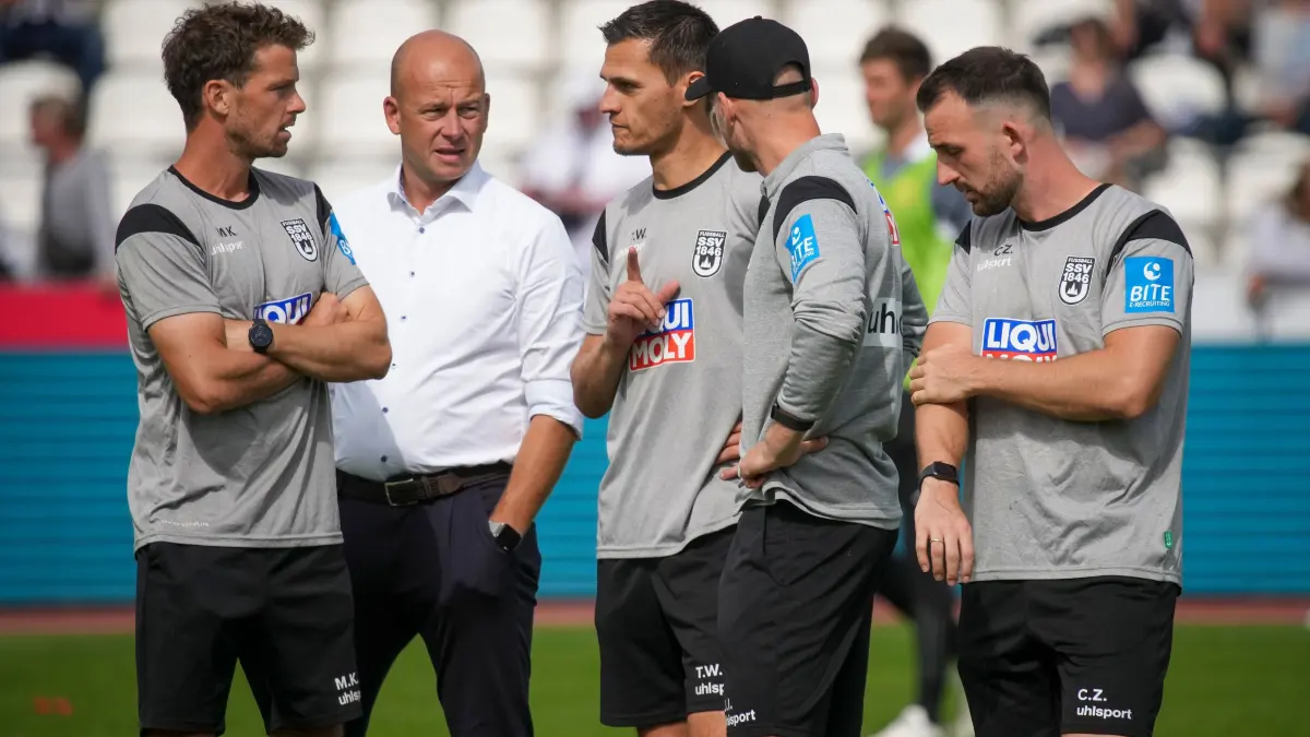 SSV Ulm Fussball gegen Düsseldorf 2. Bundesliga