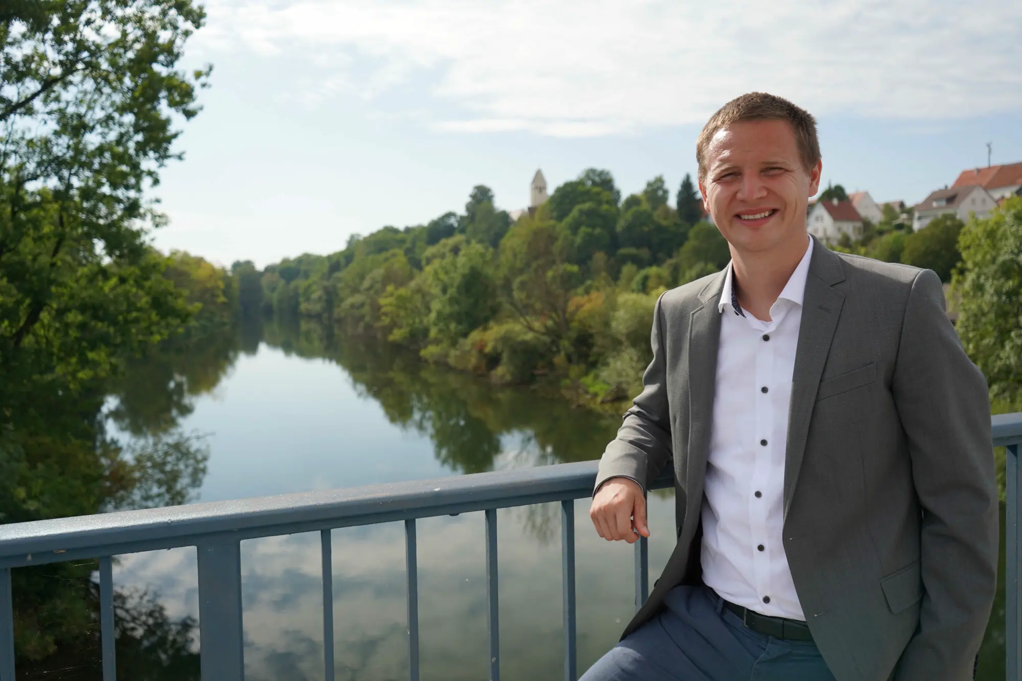 Bürgermeisterwahl in Rottenacker Moritz Heinzmann bewirbt sich diese