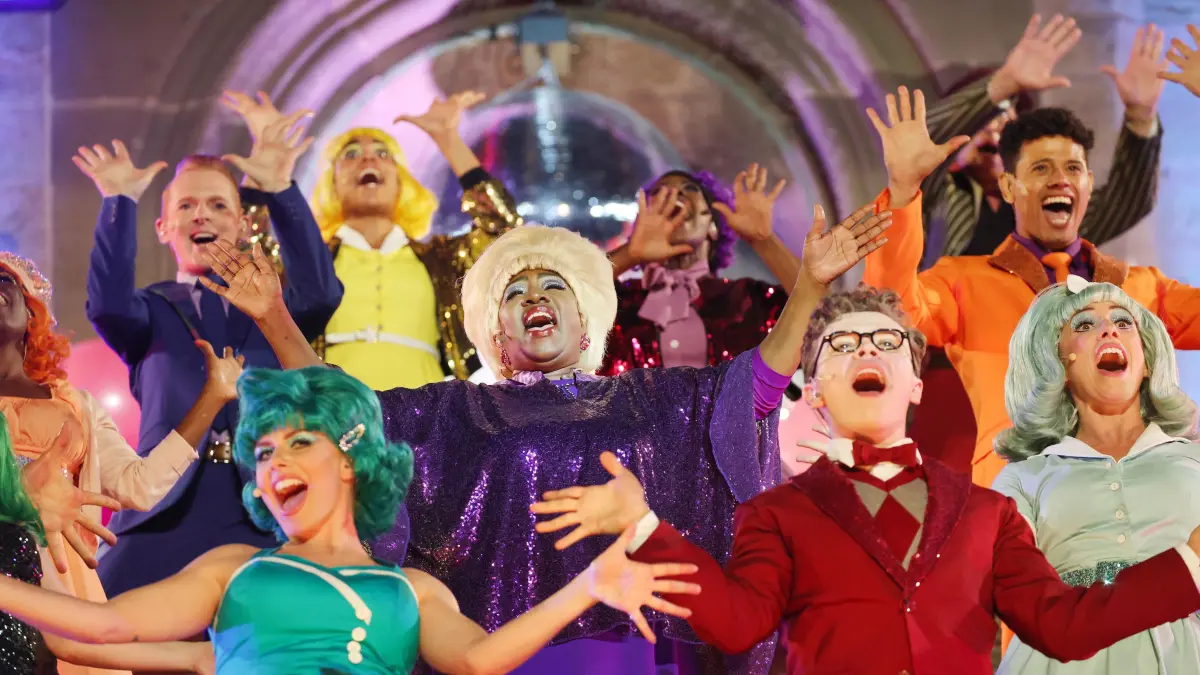 Freilichtspiele: Freilichtspiele Schwäbisch Hall: Musical "Hairspray" auf der Großen Treppe (Regie: Christopher Tölle, Bühne und Kostüme: Heike Seidler)