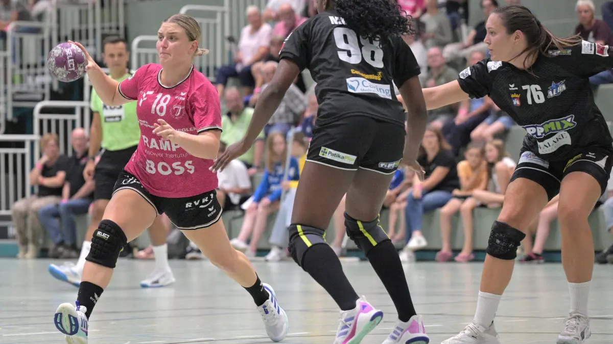 Nele Franz ist die Gewinnerin der Vorbereitung bei den TusSies. Selbstverständlich will die ehrgeizige Neu-Spielmacherin auch das erste Spiel gewinnen.