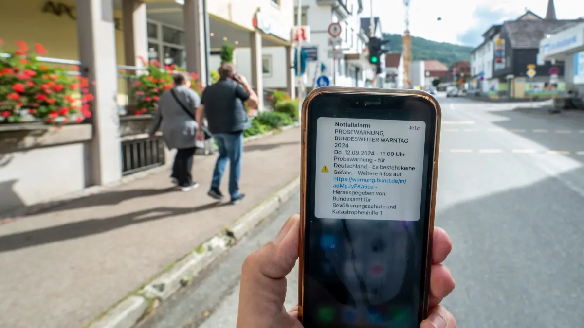 Probealarm Probewarnung bundesweiter Warntag Bevölkerungsschutz Katastrophenschutz