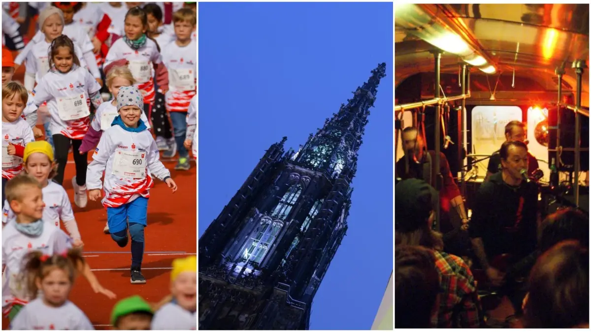 Wie wird das Wetter während der Kinder- und Jugendläufe des Einstein-Marathons und der Kulturnacht in Ulm und Neu-Ulm?