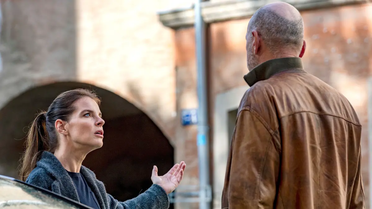 Eine Ex-Mafia-Chefin möchte Butsch (Götz Schubert) und Viola Delbrück (Yvonne Catterfeld) auseinanderbringen.