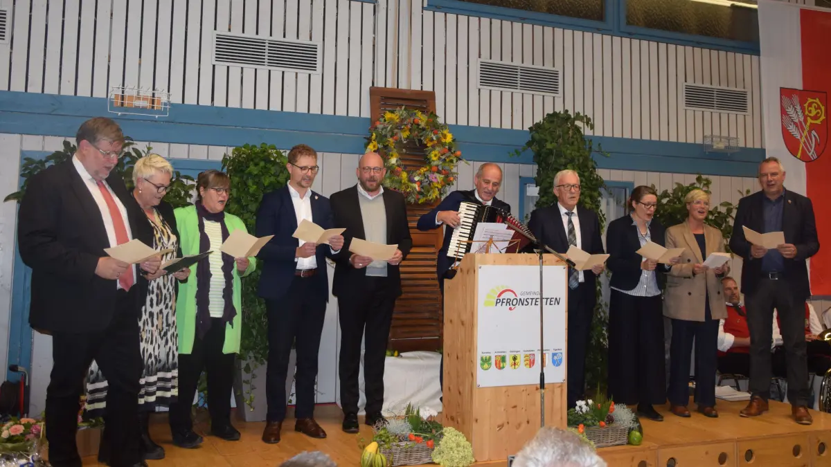Verabschiedung Bürgermeister Reinhold Teufel, Amtseinsetzung Manuel Maier