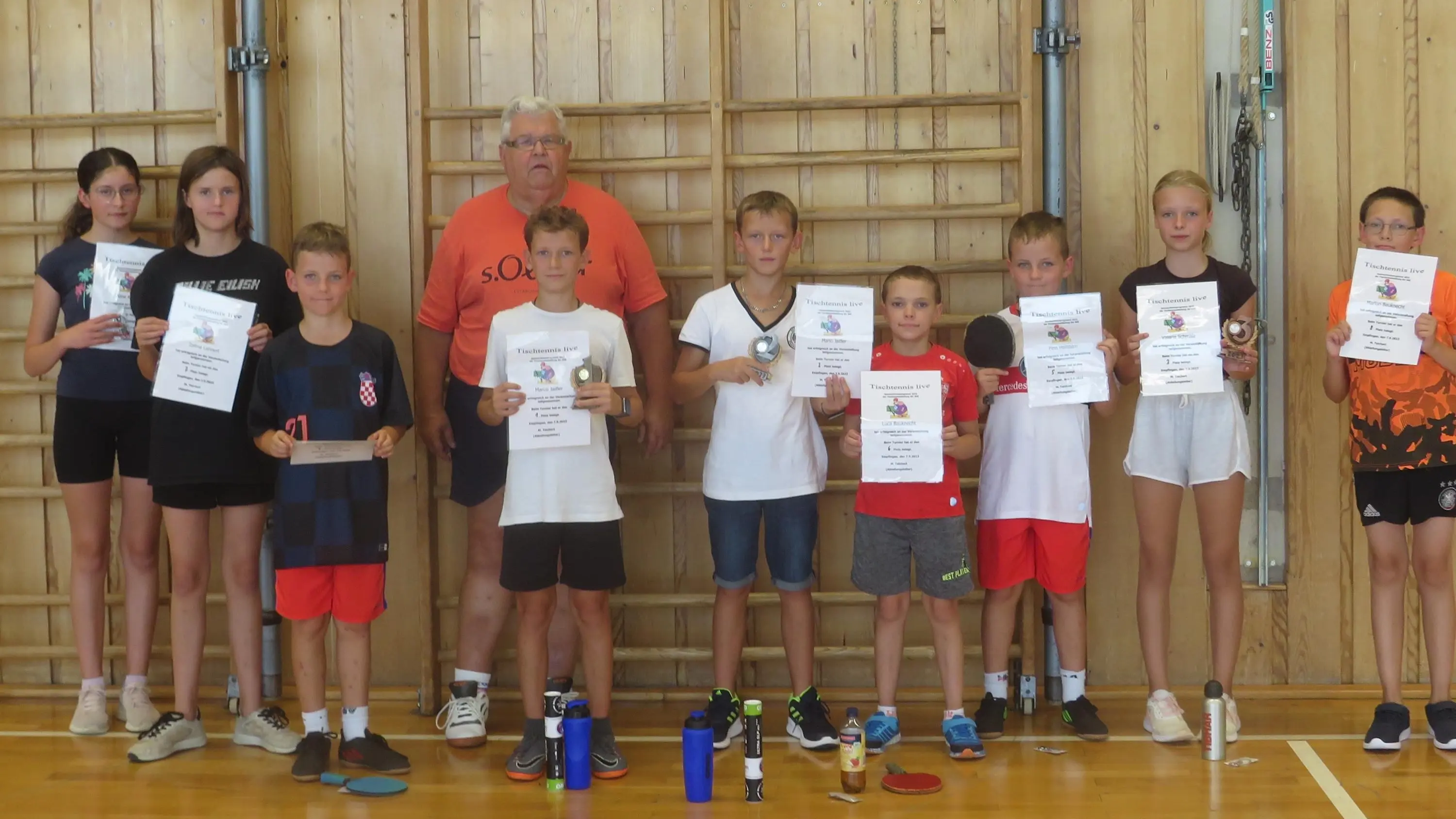 Alex Rebmann Ferienprogramm: Marco Jaisser ungeschlagen beim Tischtennis in ...
