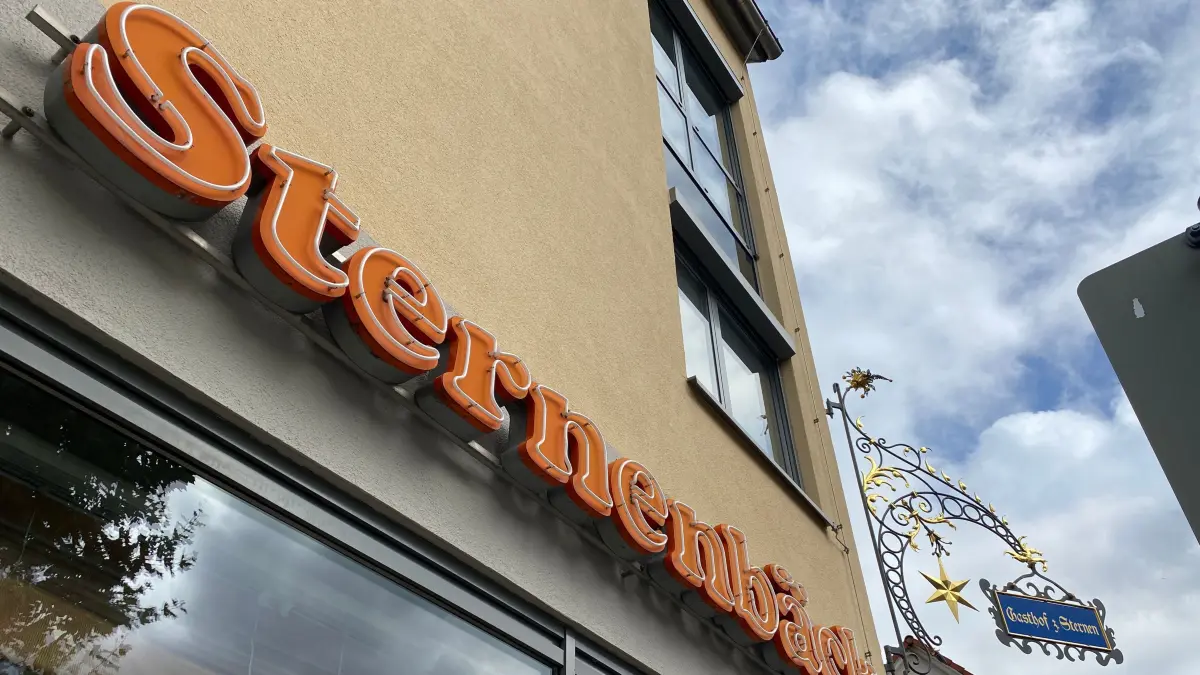 Stammsitz von Sternenbäck: der historische Gasthof zum Sternen in der Hechinger Unterstadt. Auch von dieser Filiale wird sich die Großbäckerei trennen. Sternenbäck schließt seine Produktion in Hechingen und trennt sich von all seinen Niederlassungen und Cafés in ganz Baden-Württemberg.
