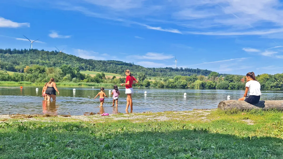 Starkholzbacher See in Schwäbisch Hall - Badesee - Baden Sommer