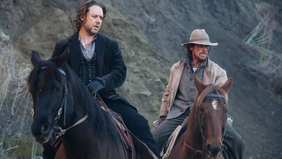 Die Gegenspieler Ben Wade (Russell Crowe) und Dan Evans (Christian Bale) sind plötzlich aufeinander angewiesen.