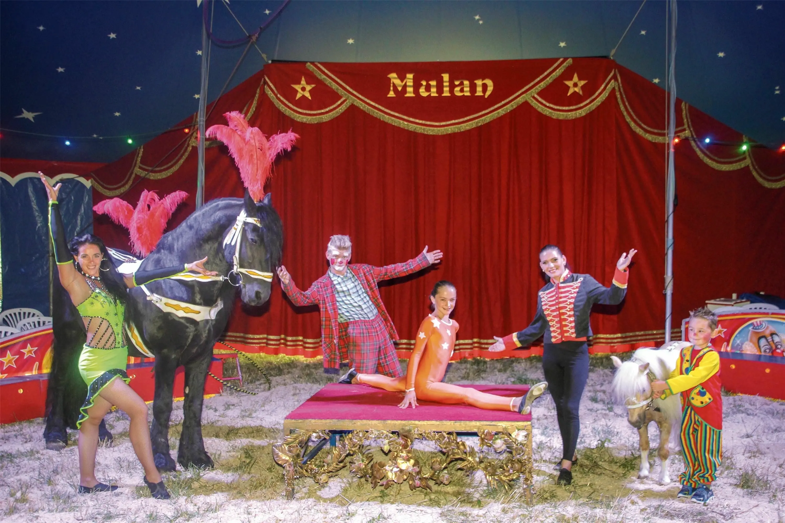 Gomaringen · Manege Circus Mulan Eine Leidenschaft seit sieben
