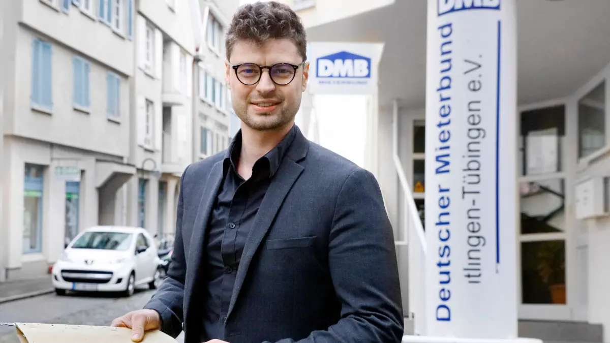 Reutlingen, Marc Roth, Geschäftsführer Deutscher Mieterbund Reutlingen-Tuebingen e.V.