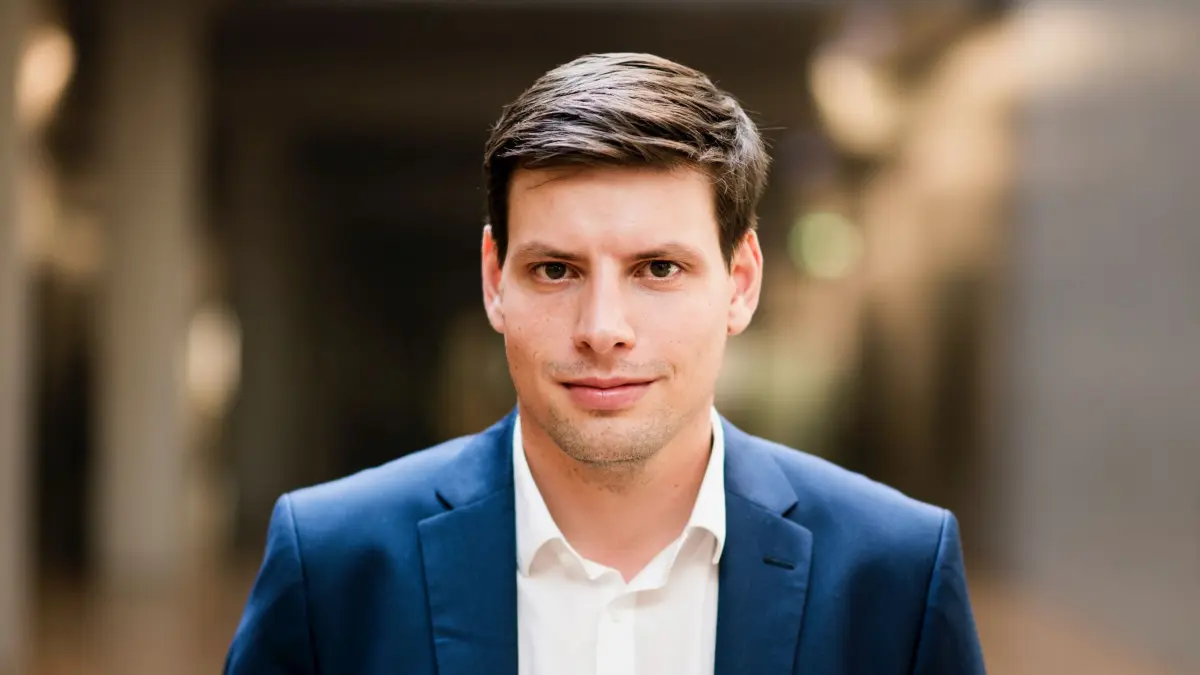 Kandidat der FDP für den Bundestagswahlkreis 290 Tübingen, Julian Grünke, die Nominierung fand am Sonntag, 29.9.24, statt.