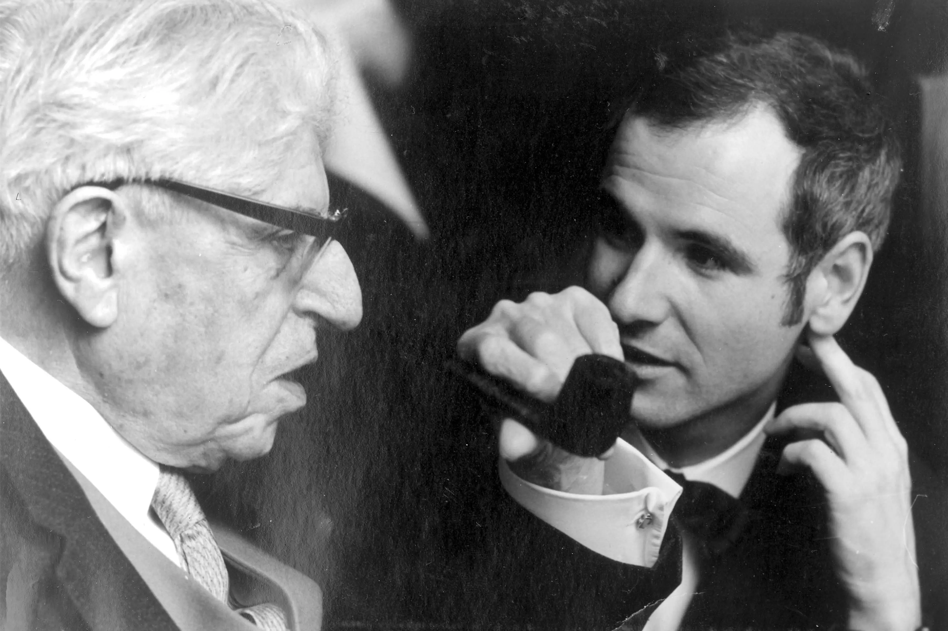 Ernst Bloch und Christoph Müller. Archivbild: Manfred Grohe