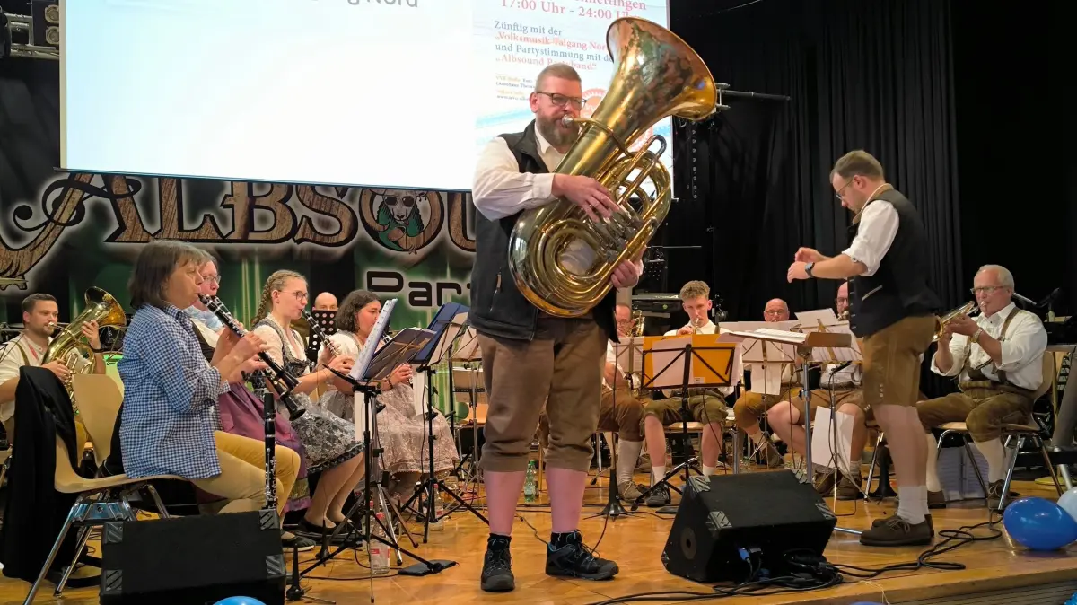 Gute Unterhaltung gab es auch dieses Jahr beim Oktoberfest des Musikvereins Onstmettingen.
