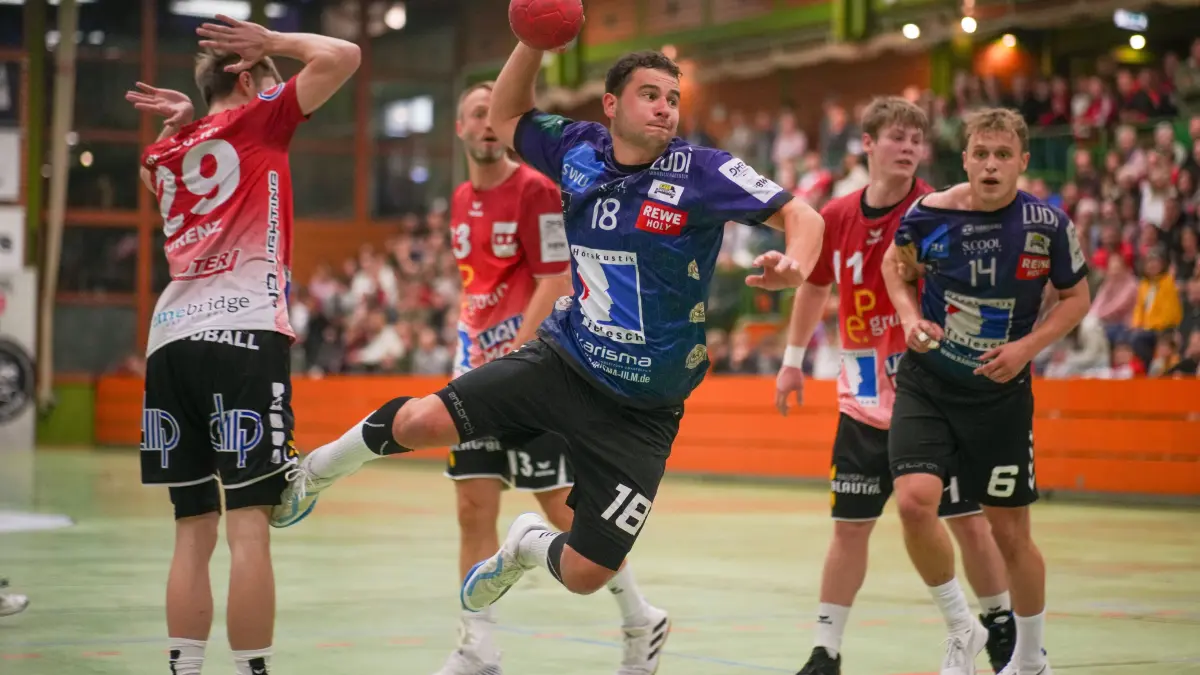 Handball Regionalliga: So war das Derby zwischen TSV Blaustein und der TSG Söflingen in der Lixsporthalle Blaustein