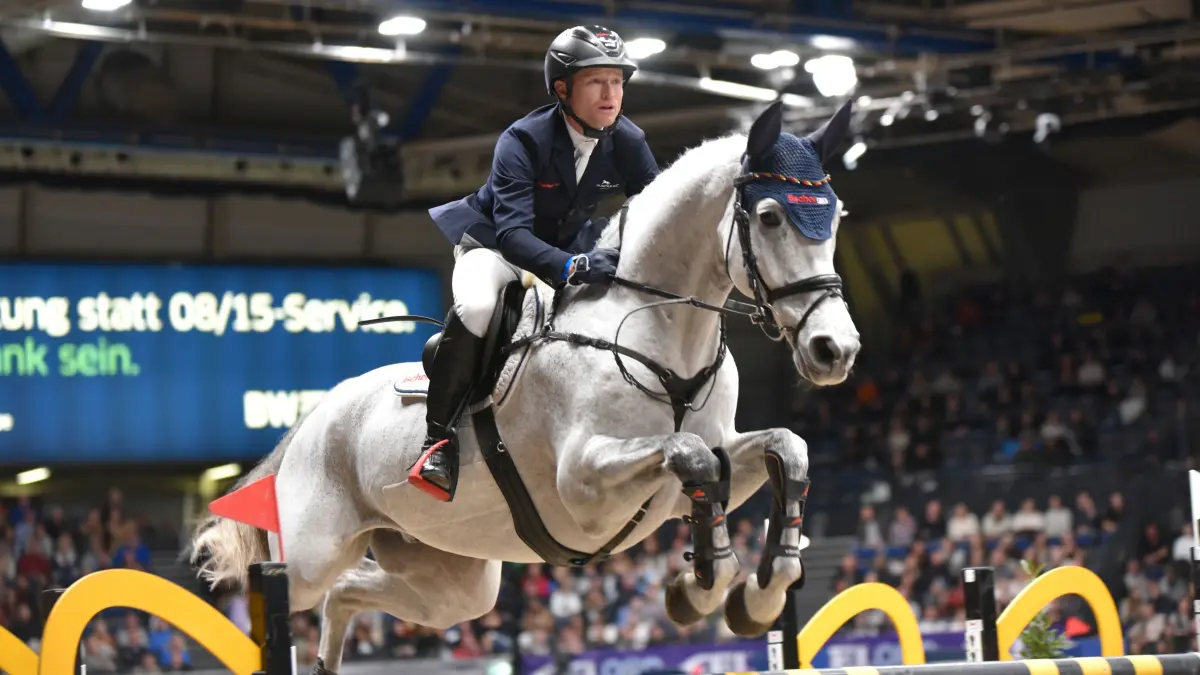 Stargast in Bisingen: Olympiasieger Michael Jung aus Altheim.