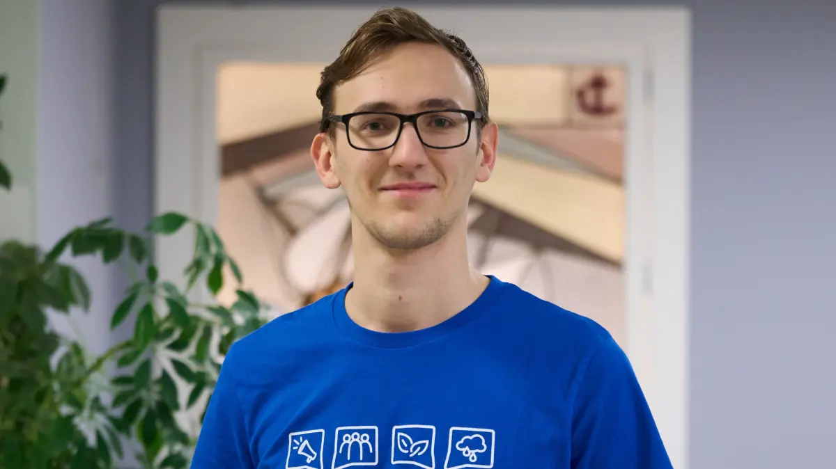 Fabian Sott Veranstaltungstechniker bei Klimakonferenz LCOY