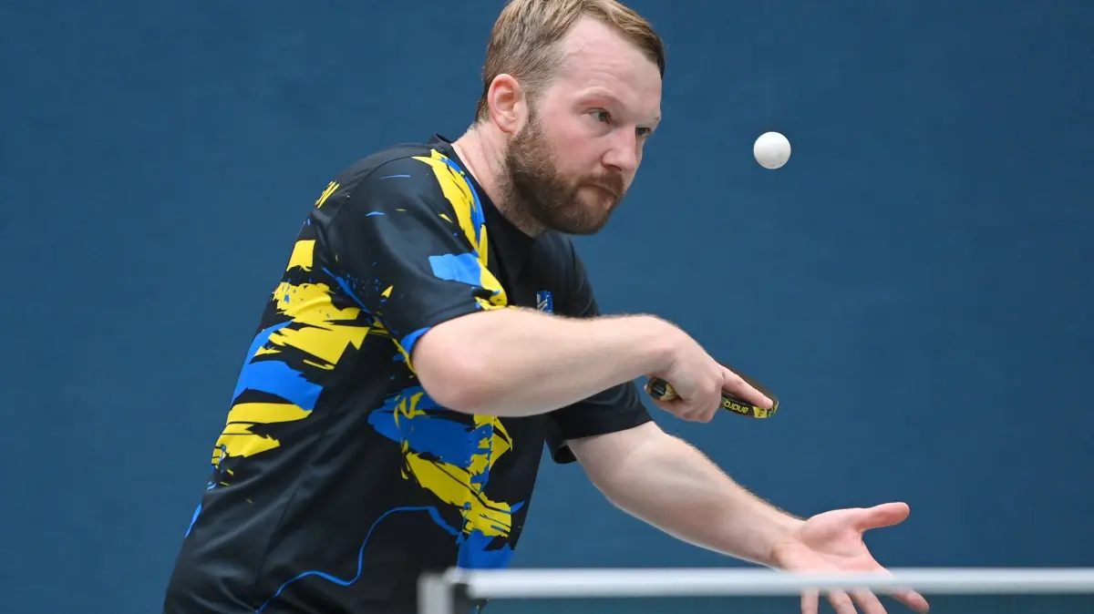 Tischtennis Verbandsliga 2022/2023 02.10.2022
TTC Ergenzingen - TTC Muehringen
Christoph Hoermann (TTC Ergenzingen)
FOTO: ULMER Pressebildagentur
xxNOxMODELxRELEASExx