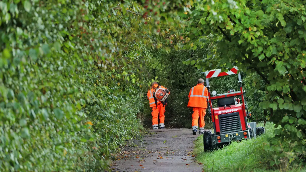 Grünpflege, Müllbeseitigung, Straßenreinigung, Straßenfeger, Werkhof Schwäbisch Hall Stadtreinigung