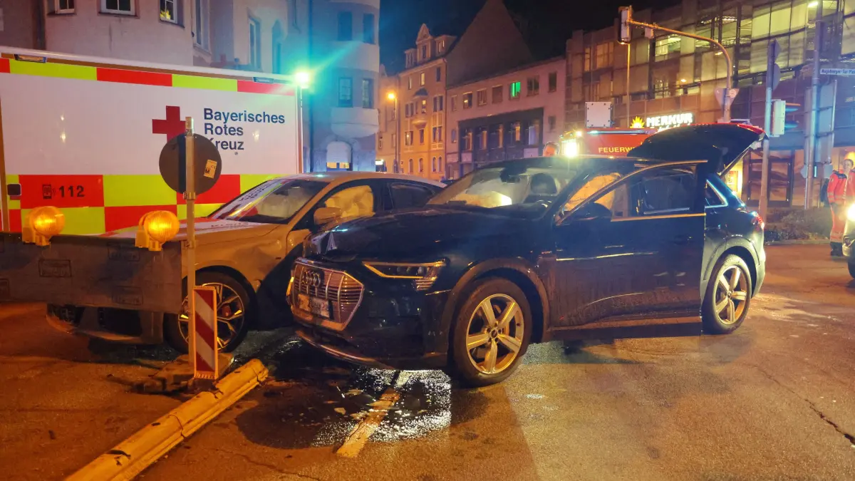 Unfall Augsburger-Tor-Platz Neu-Ulm 14.10.2024