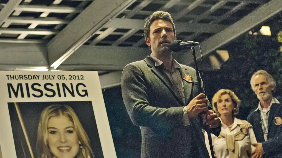 Ben Affleck als Nick Dunne im Film „Gone Girl“. Ein Highlight für Krimifans im Herbst.