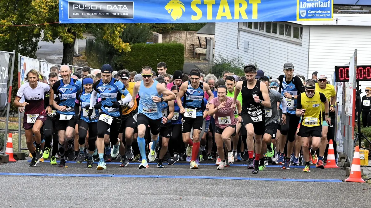 Spor Sport Leichtathletik Löwenlauf Salach