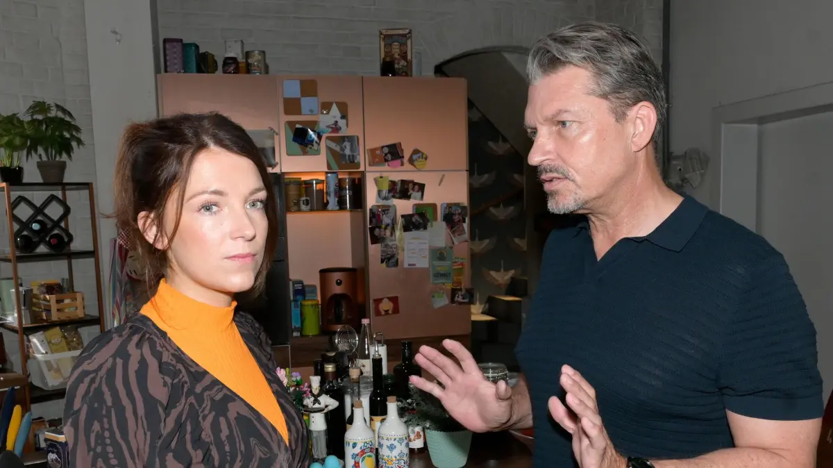 Lars (Hardy Krüger) hofft auf einen Neuanfang mit Lilly (Iris Mareike Steen).
