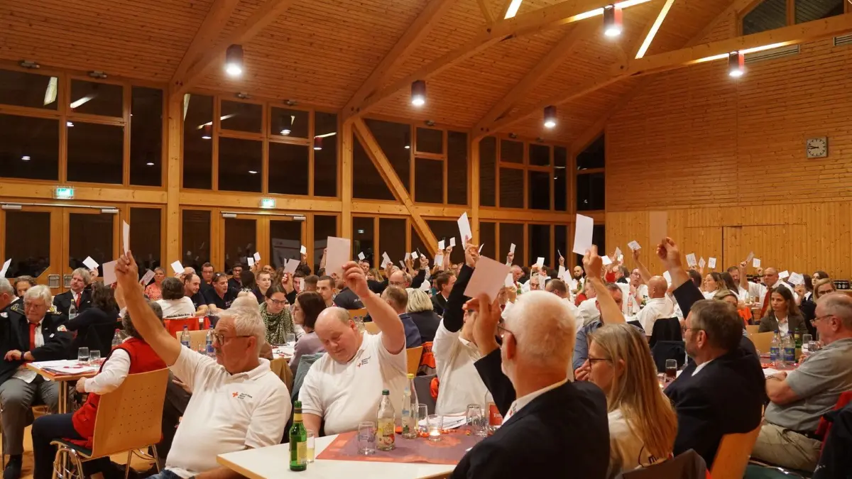Das Bürgerhaus in Seewald-Göttelfingen war voll besetzt.
