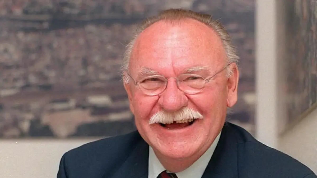 Helmut Schaber an seinem 75. Geburtstag 2003