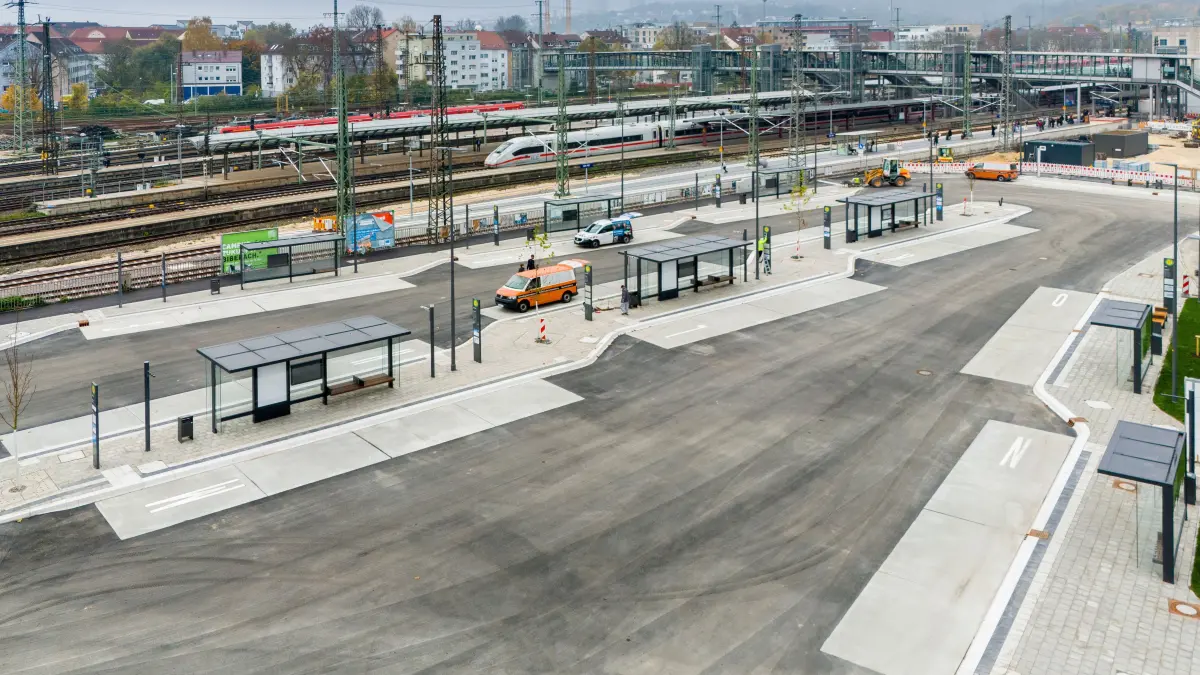 Neuer ZOB geht nach Umbau am 4. November in Betrieb