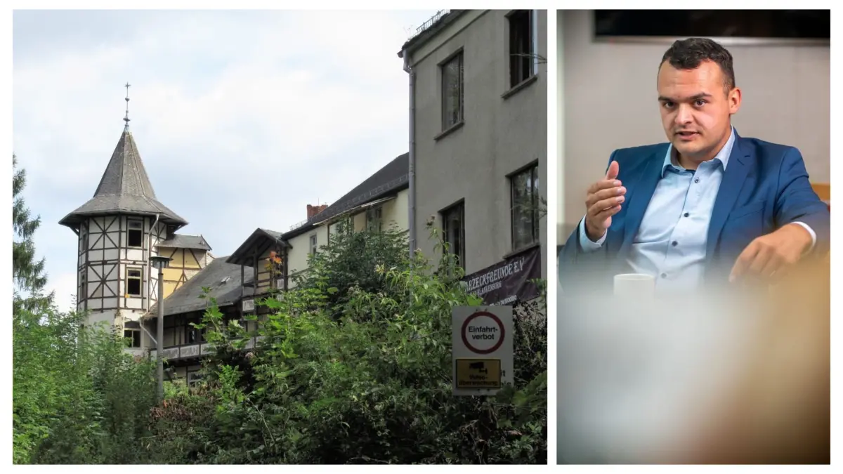 Der AfD-Landtagsabgeordnete Franz Schmid aus Babenhausen hat ein Auge auf das ehemalige Sanatorium Schwarzeck in Thüringen geworfen, das zum patriotischen Zentrum der Bundespartei werden könnte, wie er sagt.