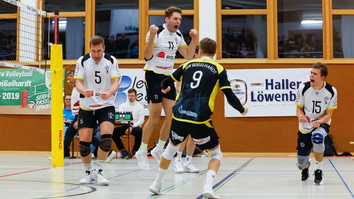Volleyball in der Oberliga: SSV Geißelhardt schlägt den Ex-Trainer | swp.de