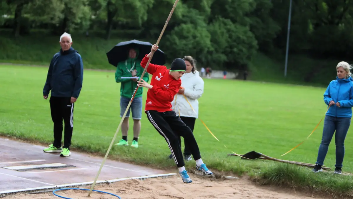 Spor Sport Leichtathletik Stabweitsprung