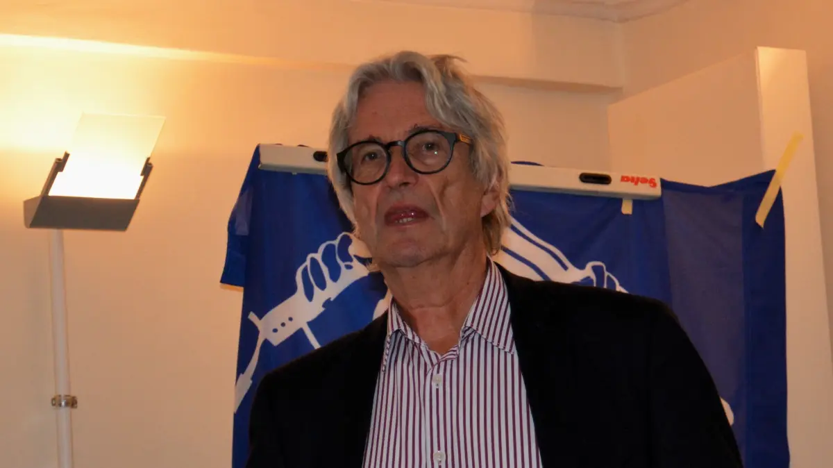 "Fürchtet euch nicht? Wo Angst uns lähmt, wo Angst uns hilft": Uwe Bork, Journalist, Autor und freier Mitarbeiter der Stiftung Weltethos, sprach bei den Horber Friedenstagen im Kloster.