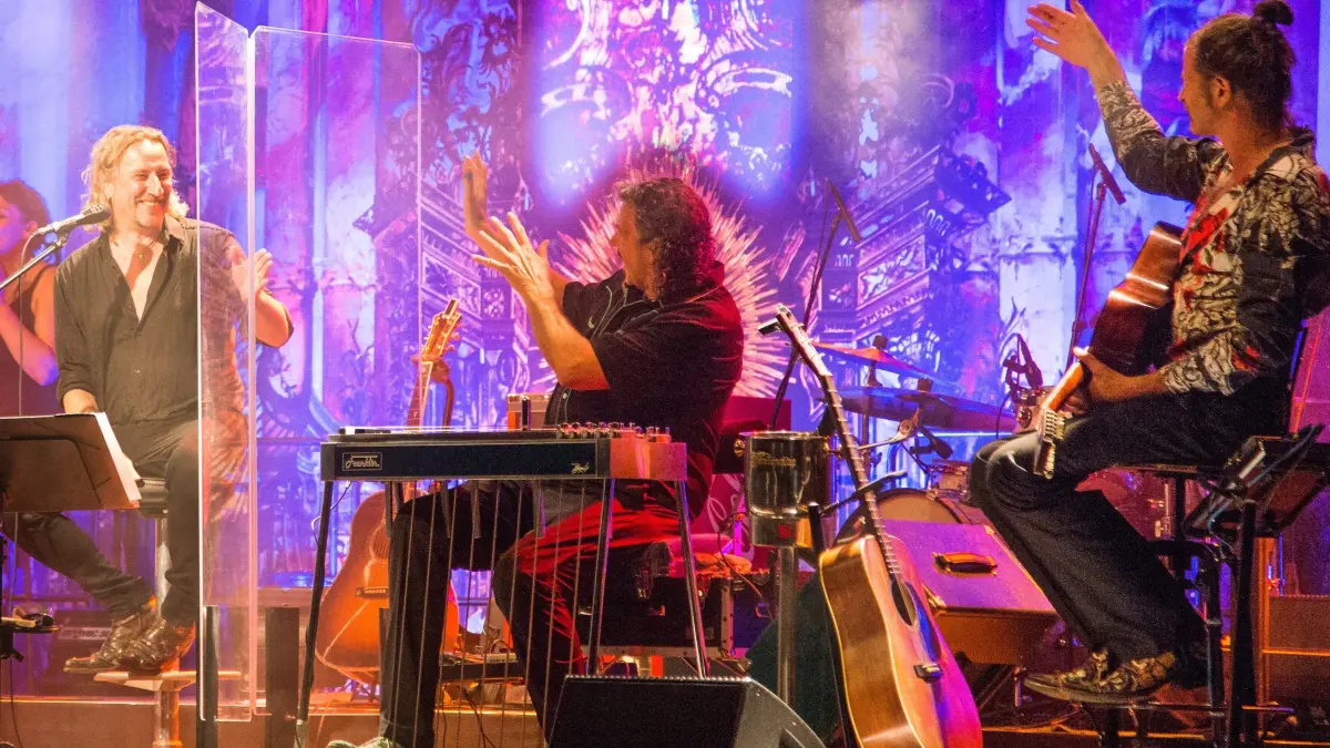 07.08.2020 - Songs from above; Dieter Thomas Kuhn und Band in der Panzerhalle