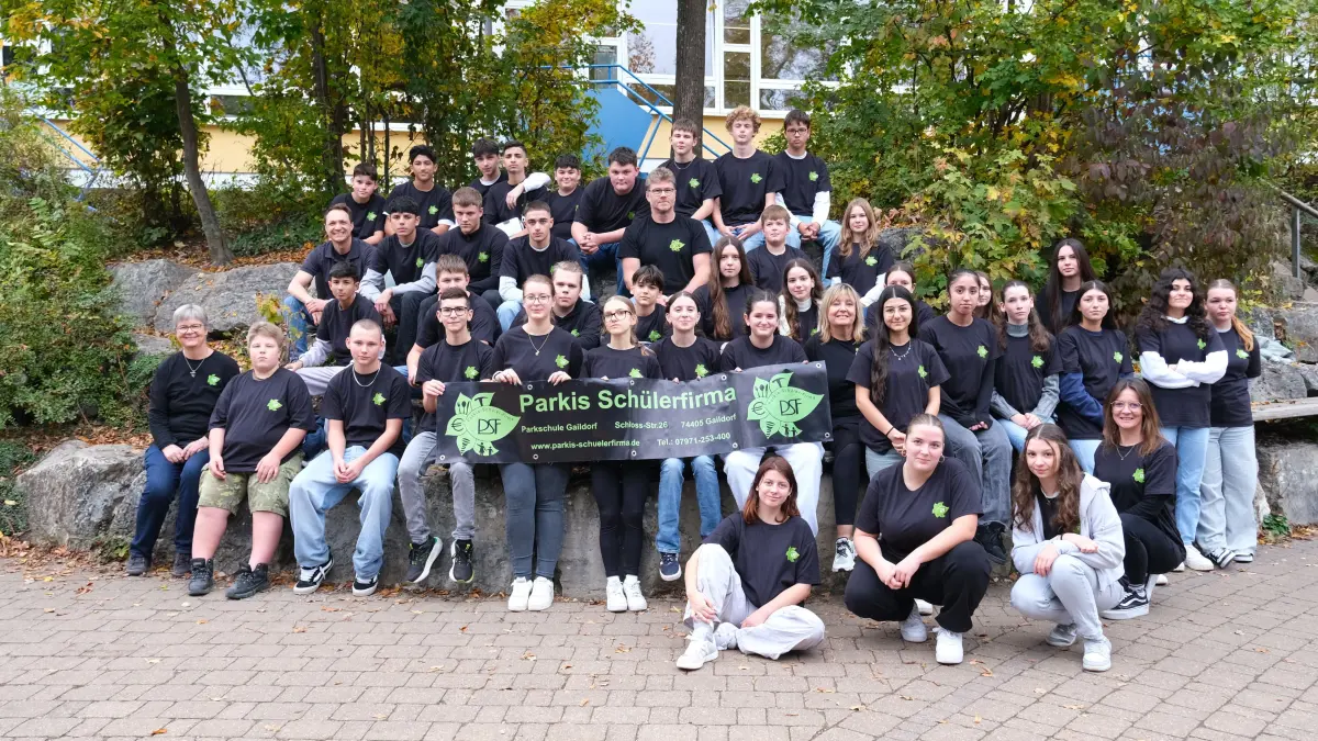 Die Schülerfirma Parkis dder Gaildorfer Parkschule