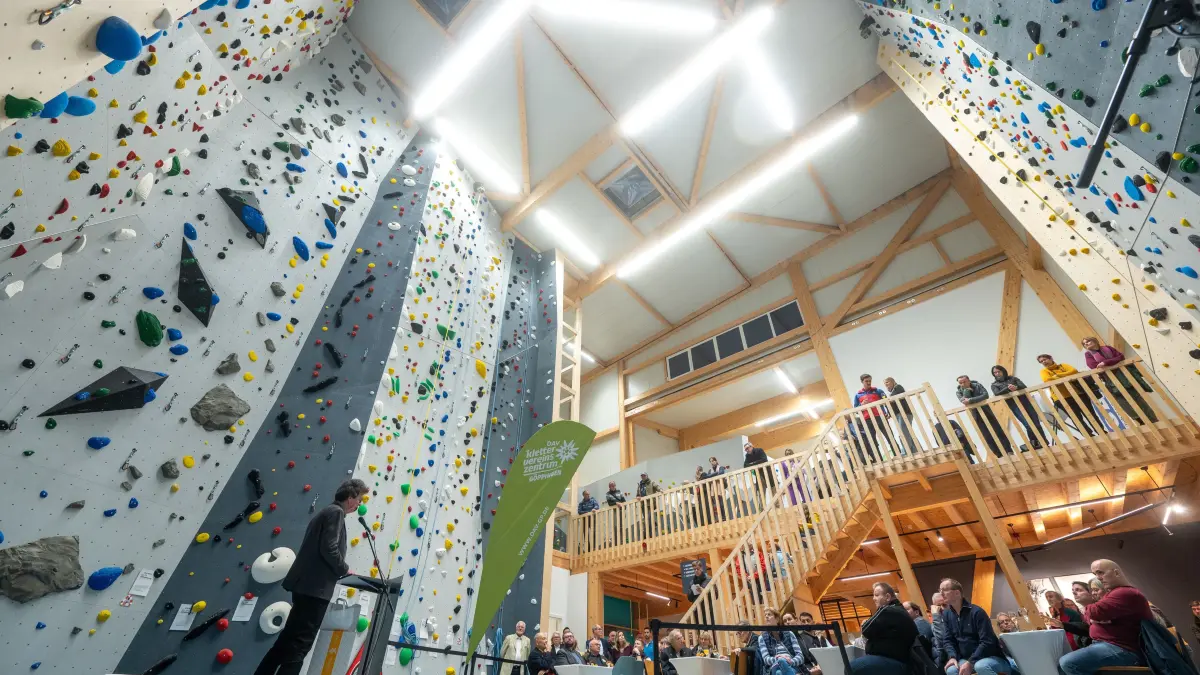 GP: Einweihung DAV Vereins- und Kletterzentrum