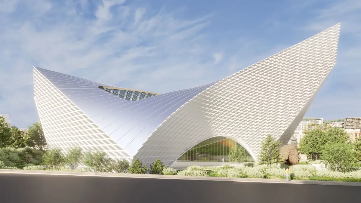 Daniel Libeskinds Entwurf für das Albert Einstein Discovery Center in Ulm