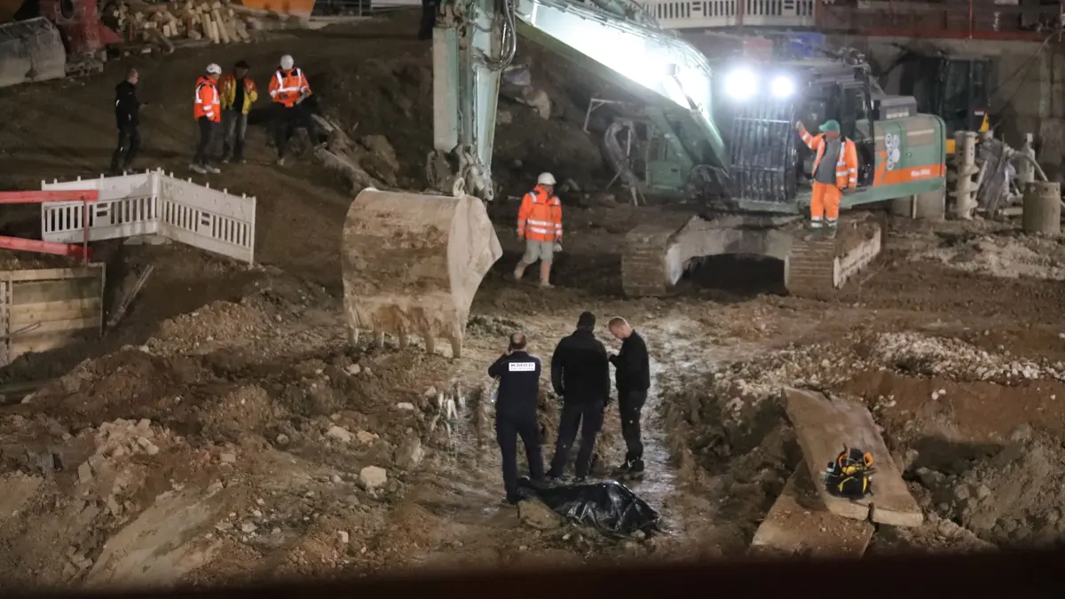 Blindgänger Ulm, Bombenentschärfung Müller-Baustelle am 25.11.2024 Innenstadt