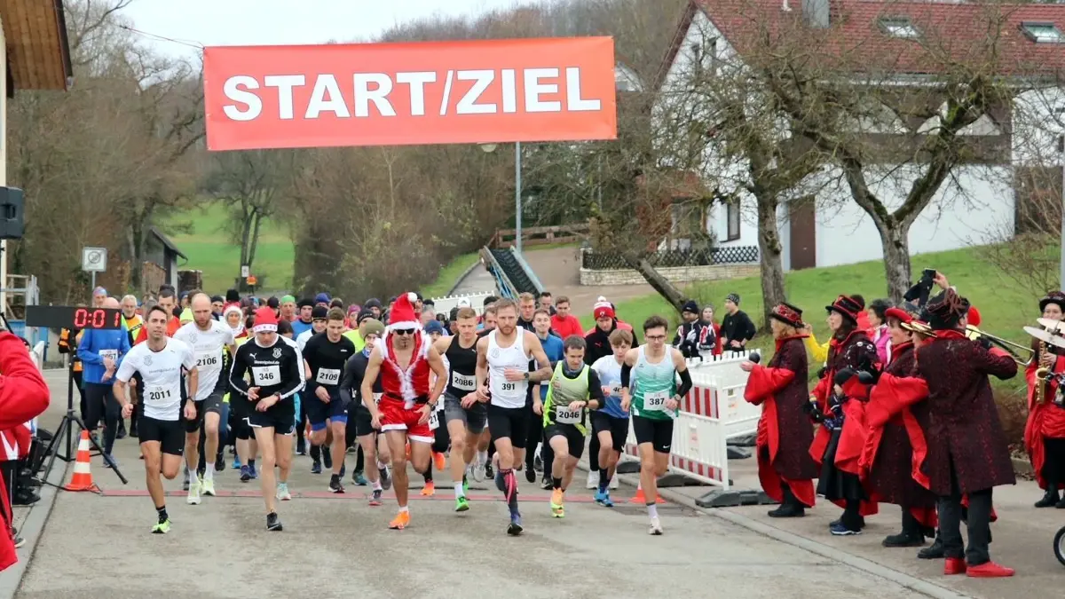 Leichtathletik Winterlauf in Bühlerzell 2023: Leichtathletik Winterlauf in Bühlerzell 2023