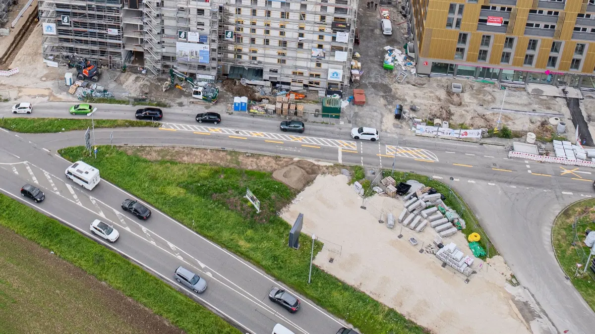 (ohne Überschrift): Am Hechinger Eck wurde und wird gebaut. Das reicht aber längst nicht aus, um den Bedarf zu decken.