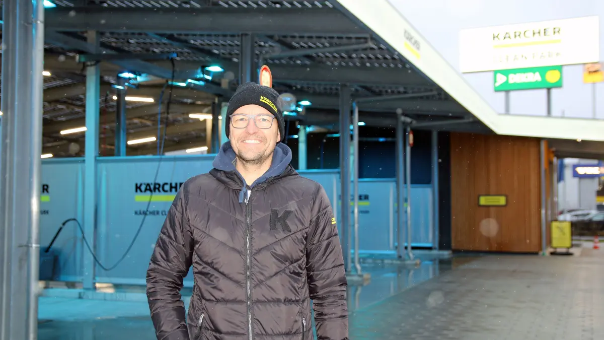 Kärcher-Clean-Park-Partner Marcus Reuß.