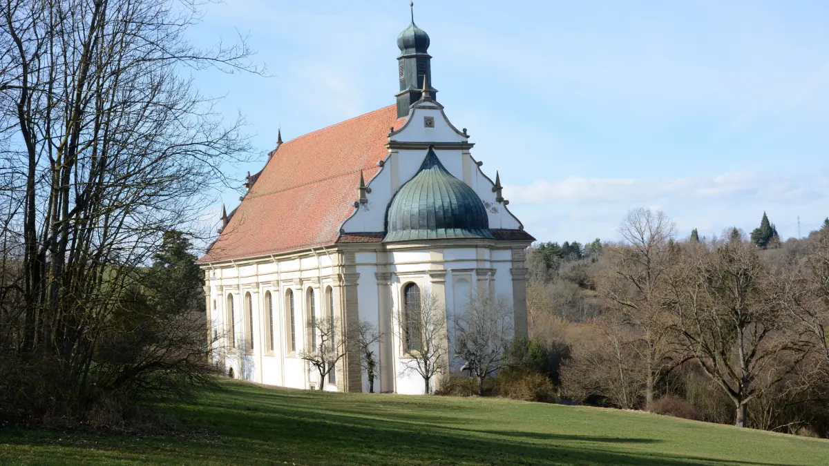 (ohne Überschrift): Vorsicht: Dieses Foto ist möglicherweise nur für den einstigen Verlag Schwäbisches Tagblatt verwendbar. Weggentalkirche, Bild: Frank Rumpel