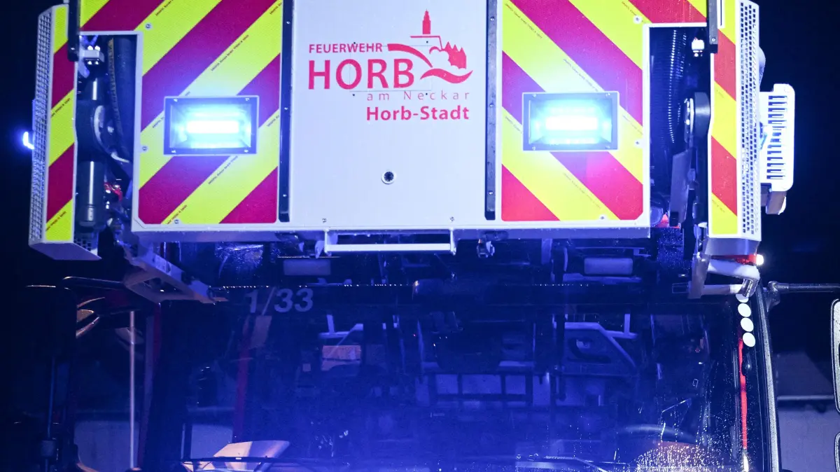 Begruessung der neuen Drehleiter der Freiwilligen Feuerwehr Horb: Horb (Kreis Freudenstadt) 18.12.2024
Neue Drehleiter der Freiwilligen Feuerwehr Horb
FOTO: Pressefoto ULMER / Markus Ulmer
xxNOxMODELxRELEASExx