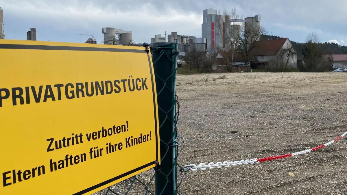 Das Burgmaier-Gelände in Allmendingen.