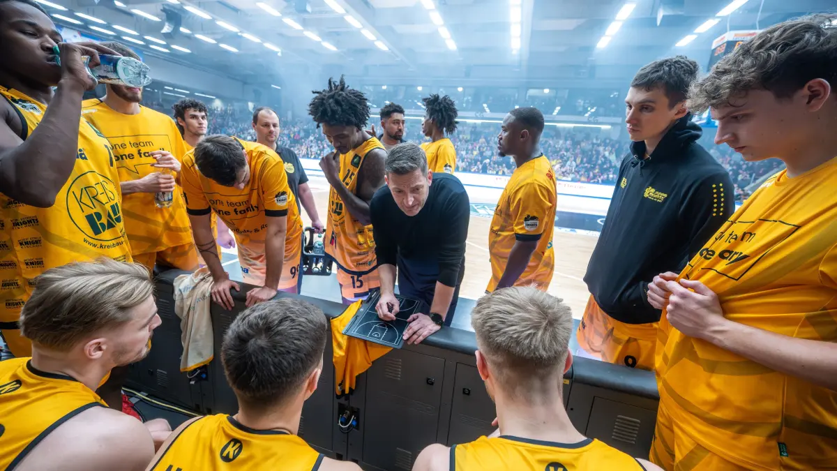 Basketball: Kirchheim Knights gegen Tübingen, EWS-Arena