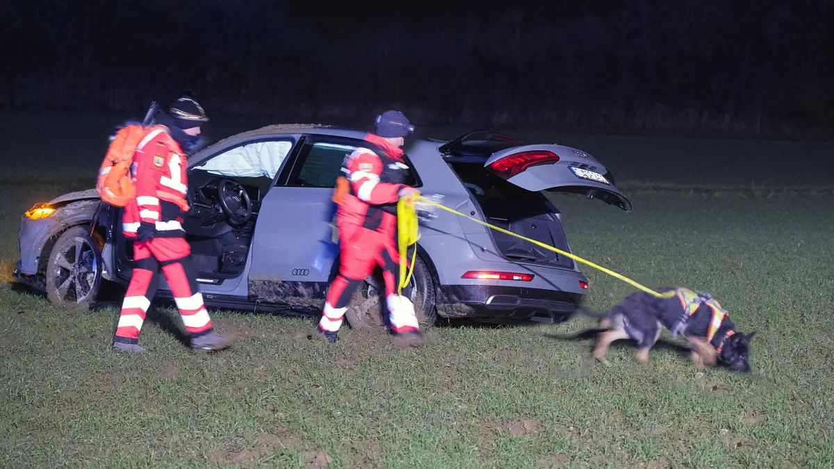 Der Fahrer des Autos bei dem Unfall am Montagabend in Gomaringen war verschwunden.