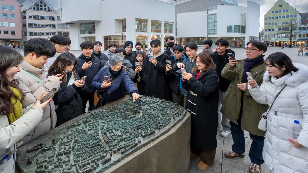 Ulm Tourismus Studenten aus Korea an der TFU Studierendenaustausch