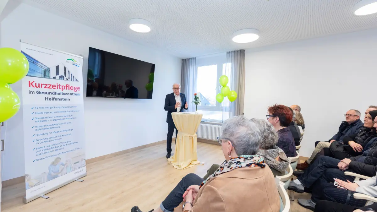 Die ersten Bewohner werden voraussichtlich nächste Woche in die Kurzzeitpflege aufgenommen.