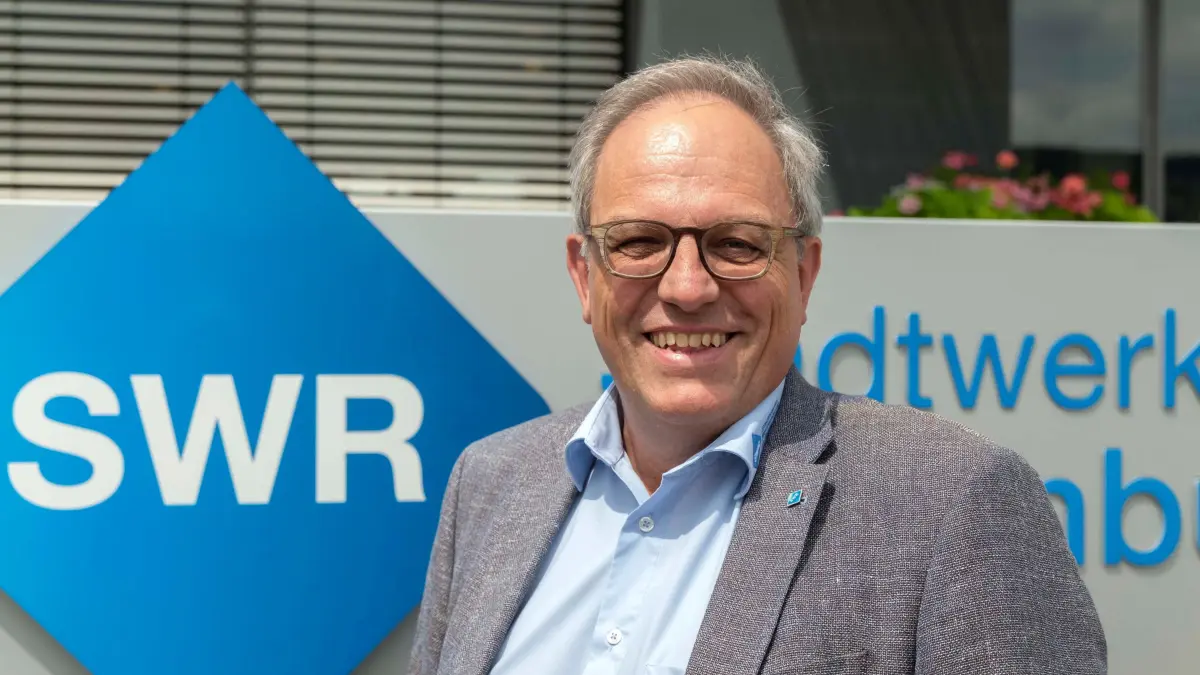(ohne Überschrift): Vorsicht: Dieses Foto ist möglicherweise nur für den einstigen Verlag Schwäbisches Tagblatt verwendbar. Rottenburg, Martin Beer, Stadtwerke
Aufnahme Klaus Franke 28.07.2022